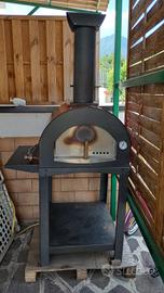 Forno a Legna/Gas (GPL) per esterno.