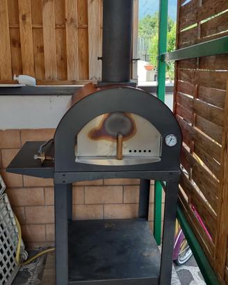 Forno a Legna/Gas (GPL) per esterno.
