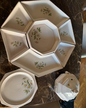 set ceramica per cena fredda