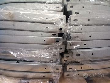 Lotto 14 Scaffalature metalliche zincate h200x40