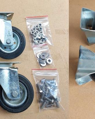 Ruote per carrelli 100mm