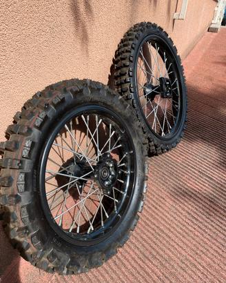 Pit bike cerchi e gomme