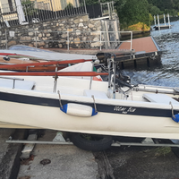 Barca con motore Vetroresina 4 metri