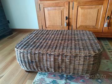 Tavolino Rattan naturale