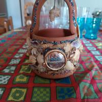 contenitore legno conchiglie 