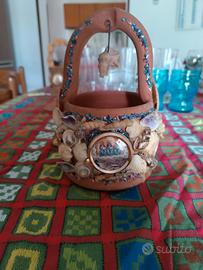 contenitore legno conchiglie 