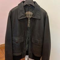 Giubbotto in pelle “aviator”