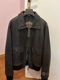 Giubbotto in pelle “aviator”
