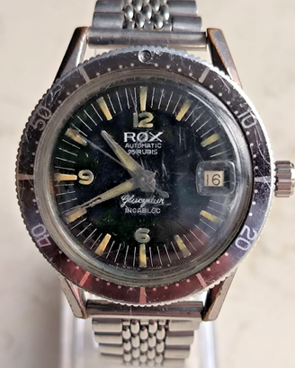 ROX Vintage Automatic Watch AS 1700-01 glucydur