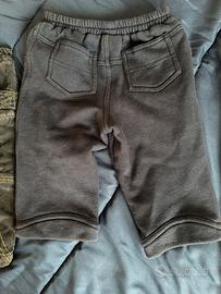 Due pantaloncini x bimbo 9 mesi
