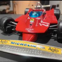 FERRARI T5 Gilles Villeneuve Burago scala 1/14
