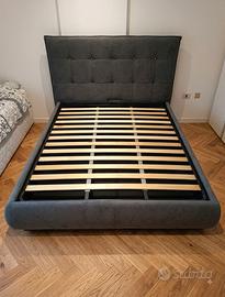 LETTO MATRIMONIALE LUXUR NUOVO top-qualità 207x160