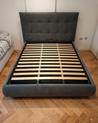 LETTO MATRIMONIALE LUXUR NUOVO top-qualità 207x160