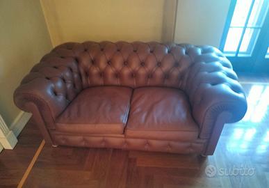 Divano Poltrona Frau modello Chester, 2 posti