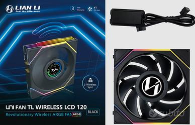 Lian Li Uni Fan TL "WIRELESS" LCD 120