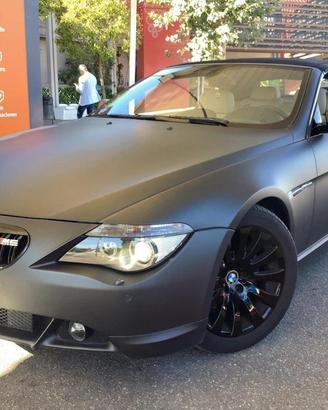 BMW 650 i CABRIO 367CV ! VERNICE OPACA ! ASI A GEN
