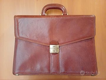 BORSA DA UOMO IN PELLE NATURALE