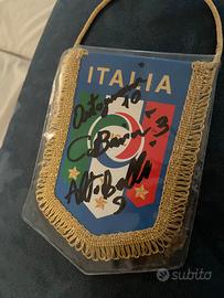 Lotto Gagliardetti ITALIA Autografati Originali (G