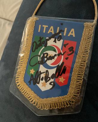 Lotto Gagliardetti ITALIA Autografati Originali (G
