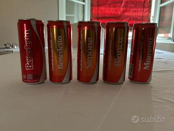 Lattine Coca-Cola personalizzate