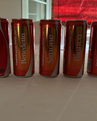 Lattine Coca-Cola personalizzate
