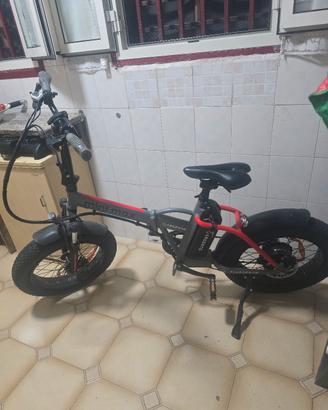 Argento mini max bici elettrica pieghevole
