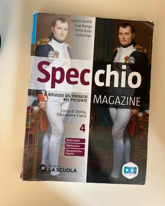 Libro Specchio MAGAZINE 4- Corso di storia