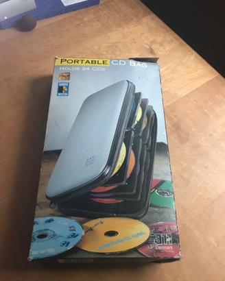 Xcase valigetta professionale per cd/dvd.