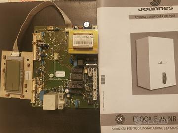 Scheda caldaia Joannes Epoca f 25 nr