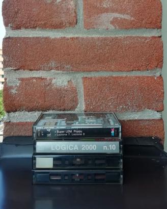 Cassette Commodore 64, anni '80 (Lotto di 4)