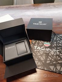 Scatola Tag Heuer completa di tutto