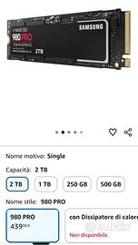 samsung ssd m2 980pro 2tb