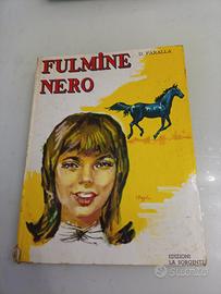 Fulmine Nero romanzo di Faralla illustrato 1964
