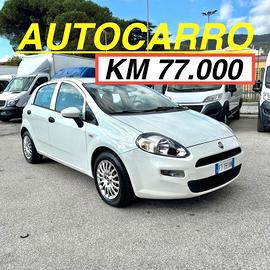 FIAT PUNTO 1.3 95cv AUTOCARRO 4 POSTI - Km 77.000