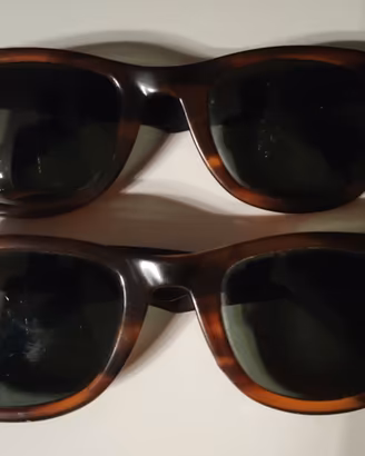 2 Paia di Occhiali da Sole Ray-Ban Wayfarer Tartar