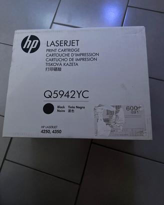 TONER ORIGINALE NERO NUOVO PER HP LASERJET 4250