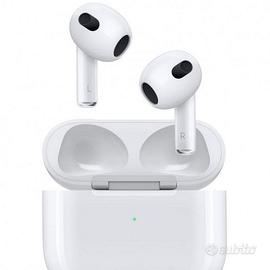 Apple Airpods 3 con ricarica wireless