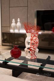 SPLENDIDA TESTA DI MORO INCERAMICA DI CALTAGIRONE