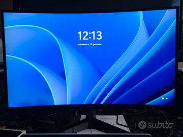 Monitor gaming KOORUI curvo 27 pollici