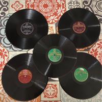 Lotto dischi 78 giri per grammofono