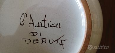 Vaso con Coperchio Deruta L'Antica di Deruta