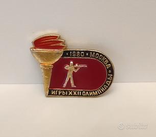 Spilla Giochi Olimpici di Mosca 1980