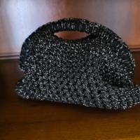 Pochette nera glitter✨️