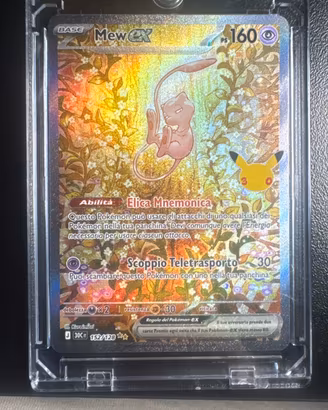Pokèmon mew ex 152 30° anniversario