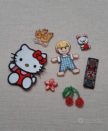 Toppe e applicazioni da cucire per vestitini bimbi