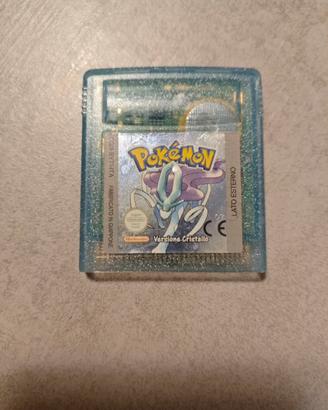 Pokémon Cristallo Game Boy Color ITA originale