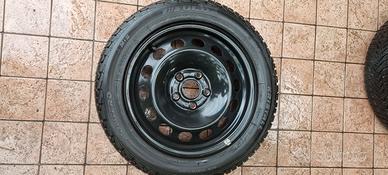 4 Cerchi e copricerchi originali VW 16”