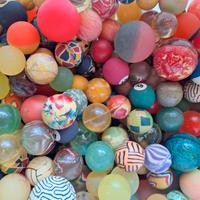 palline rimbalzine da collezione