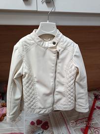 giubbino da bimba in pelle