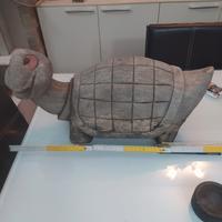tartaruga in legno 